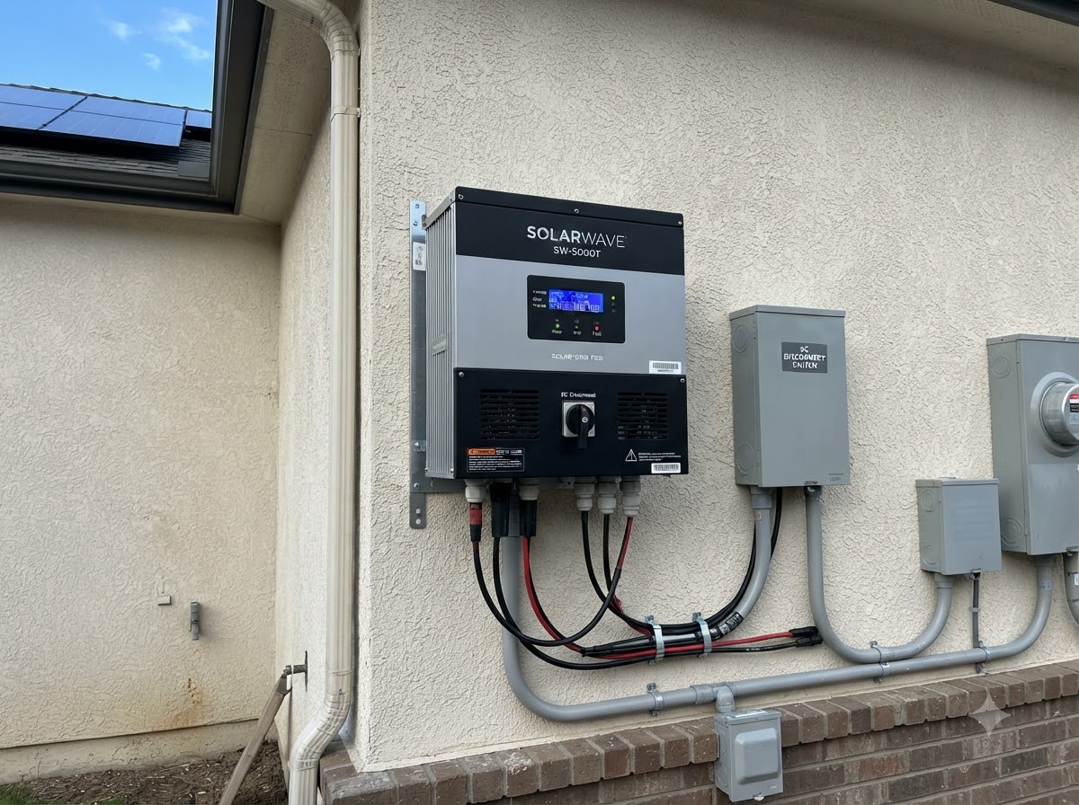 Solar Inverter and Battery