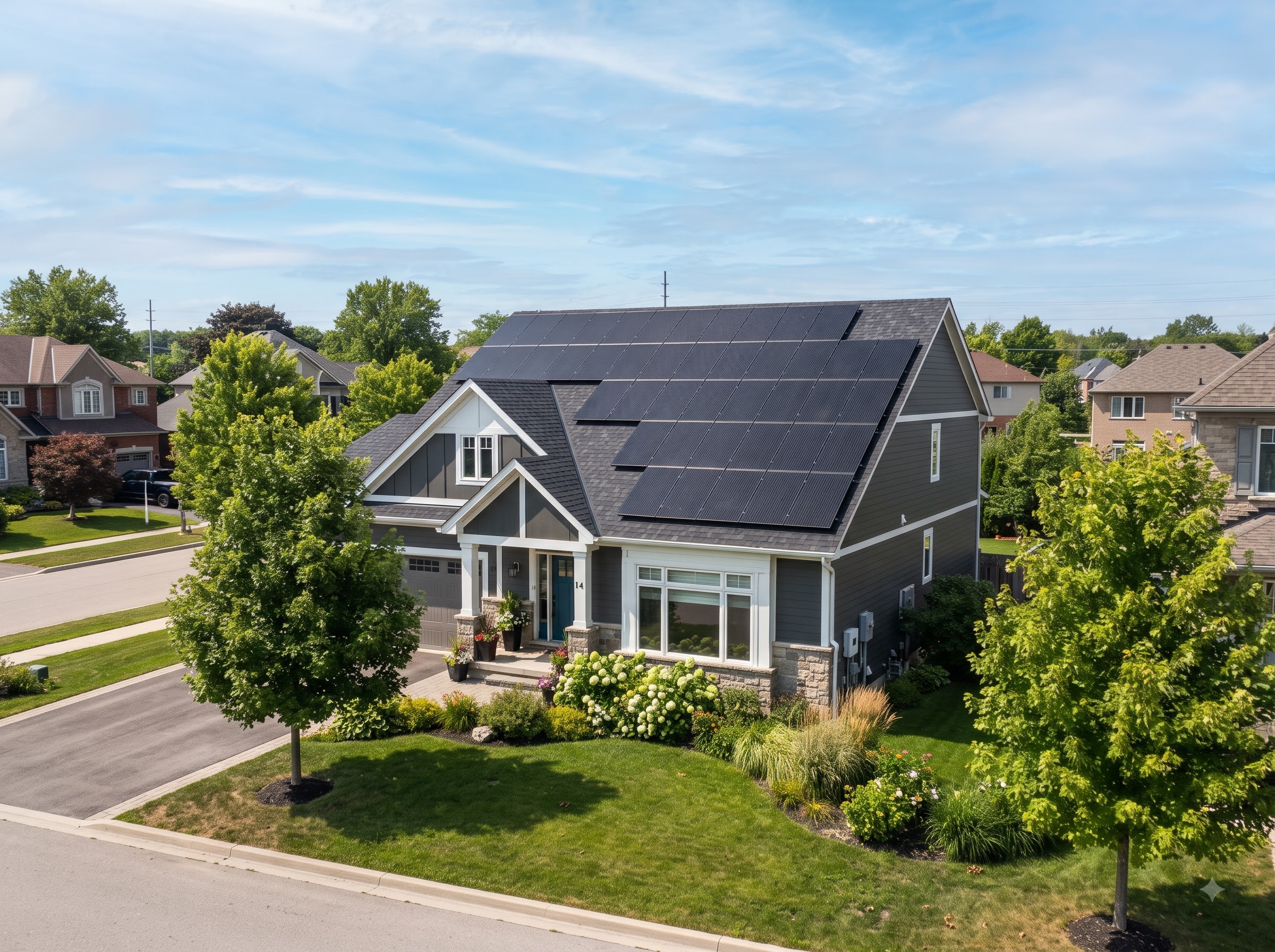 Residential Rooftop Solar System