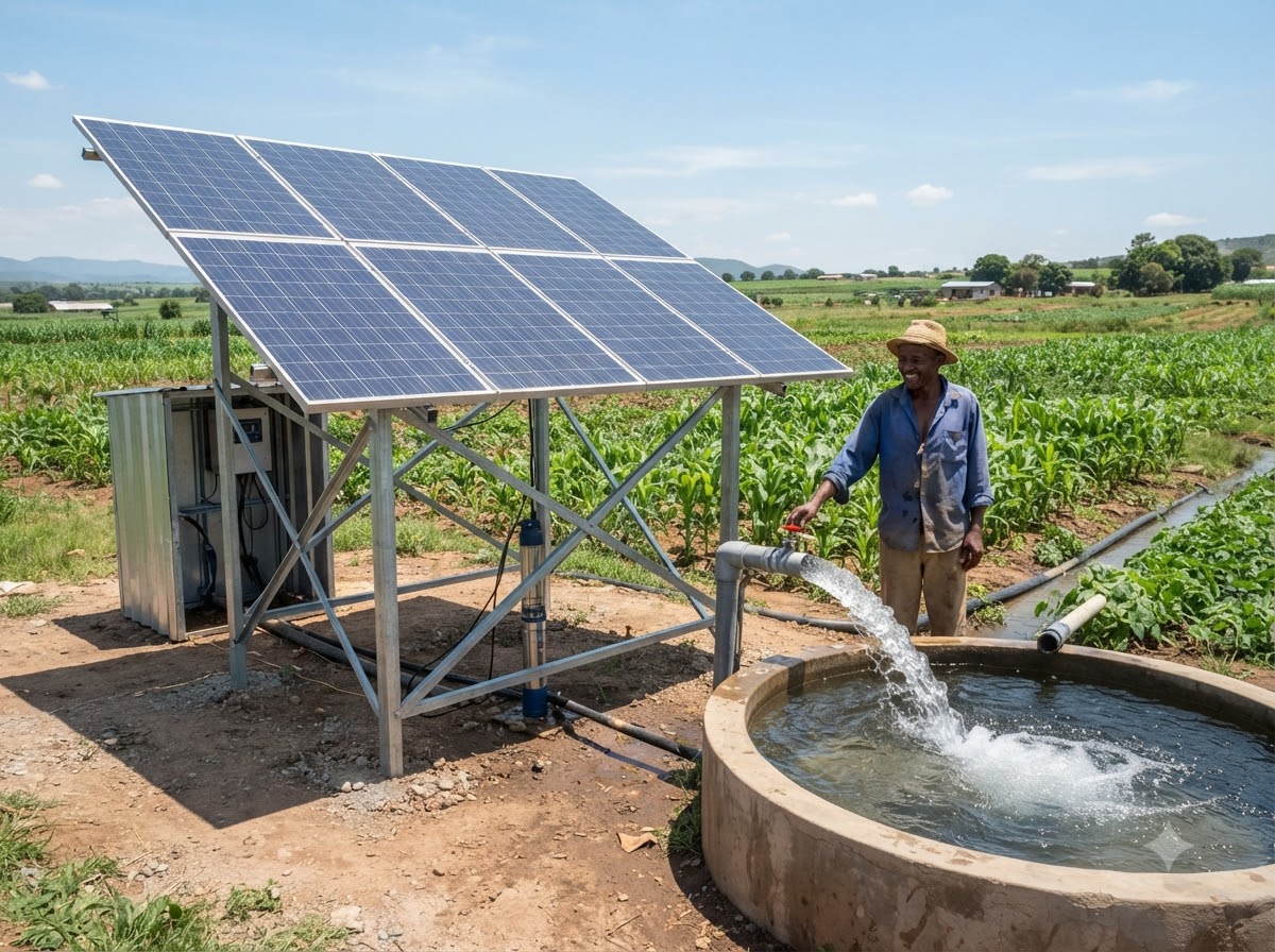 Solar Water Pump for Agriculture